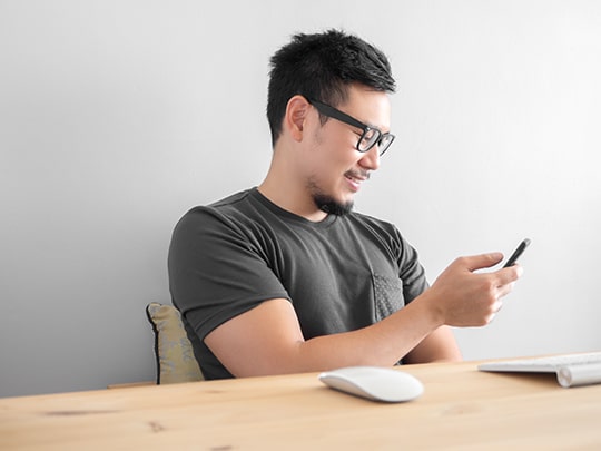 「今、見かけたかも!」などの、お見かけLINE